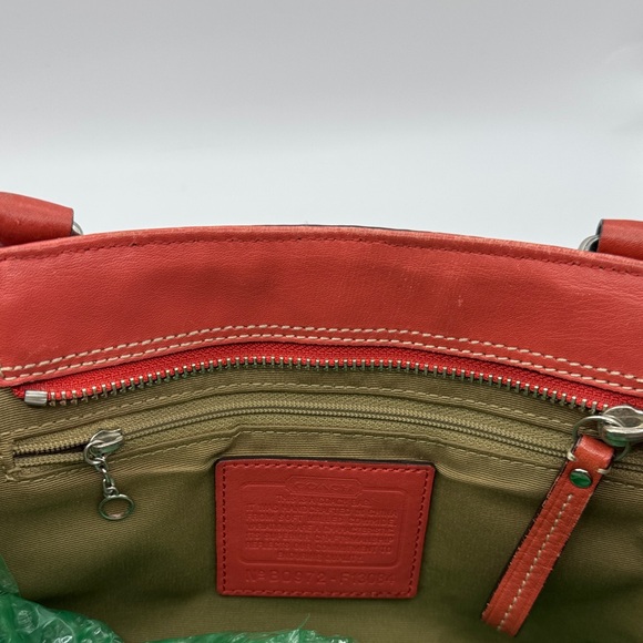 RARE! COACH LTD Edition Hamptons Vintage Leather Braided Satchel–MSRP $698 - Picture 11 of 12